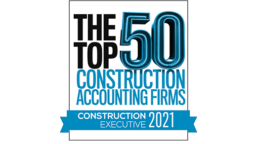 Construction Executive Magazine Top 50 Construction Accounting Firm